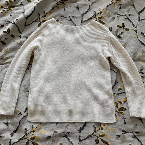 White Comfy Sweater - Picture 6 of 6